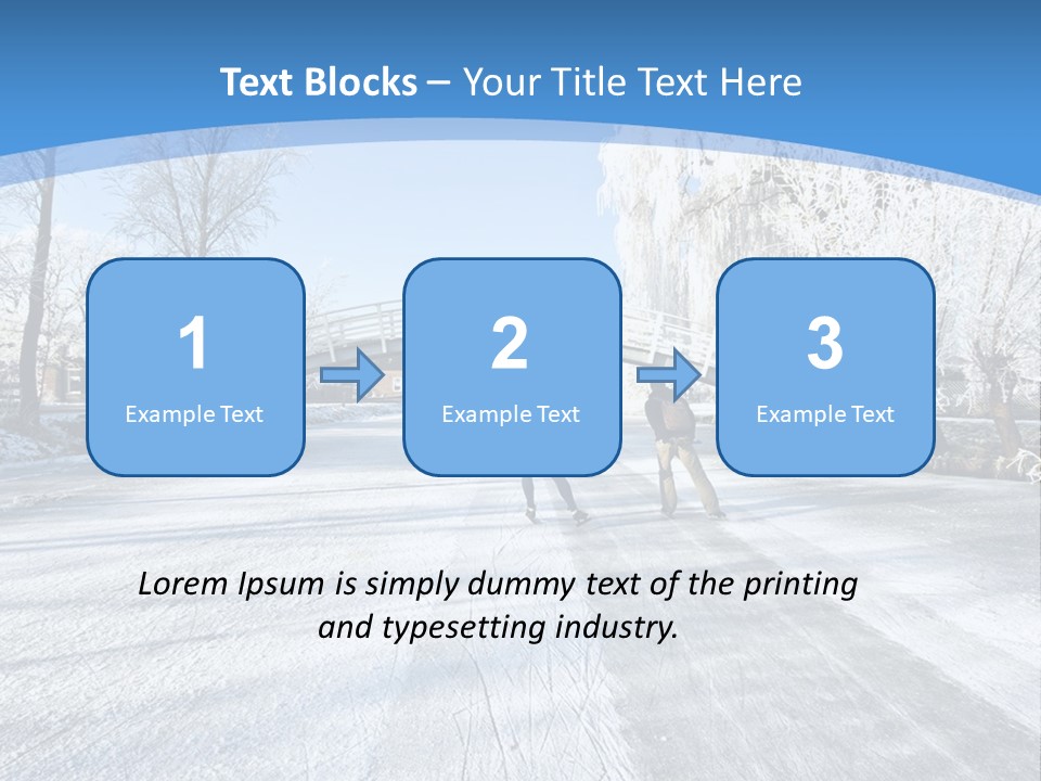 Sport Skater View PowerPoint Template