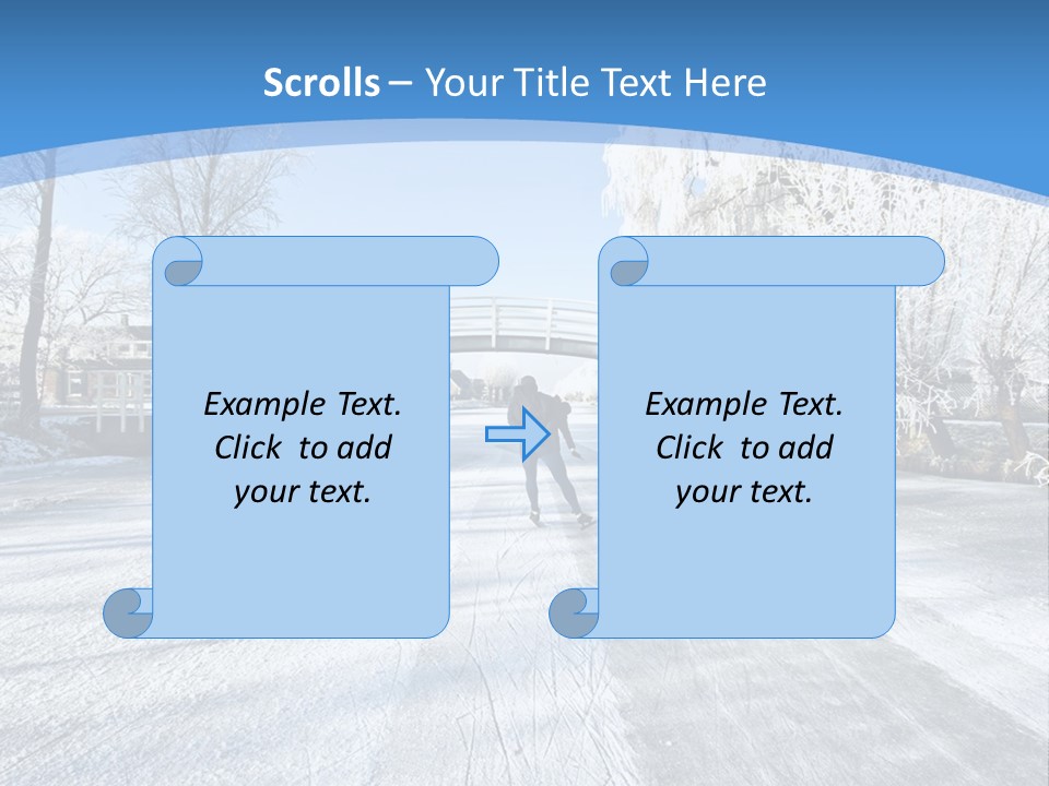 Sport Skater View PowerPoint Template