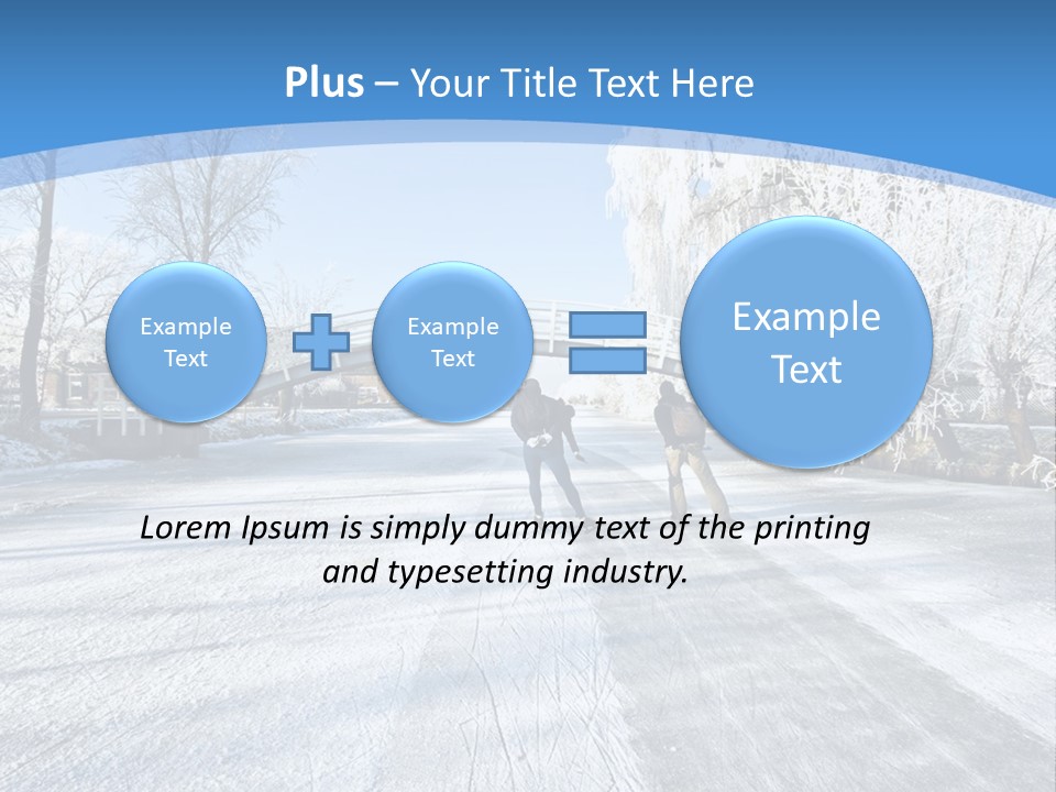 Sport Skater View PowerPoint Template