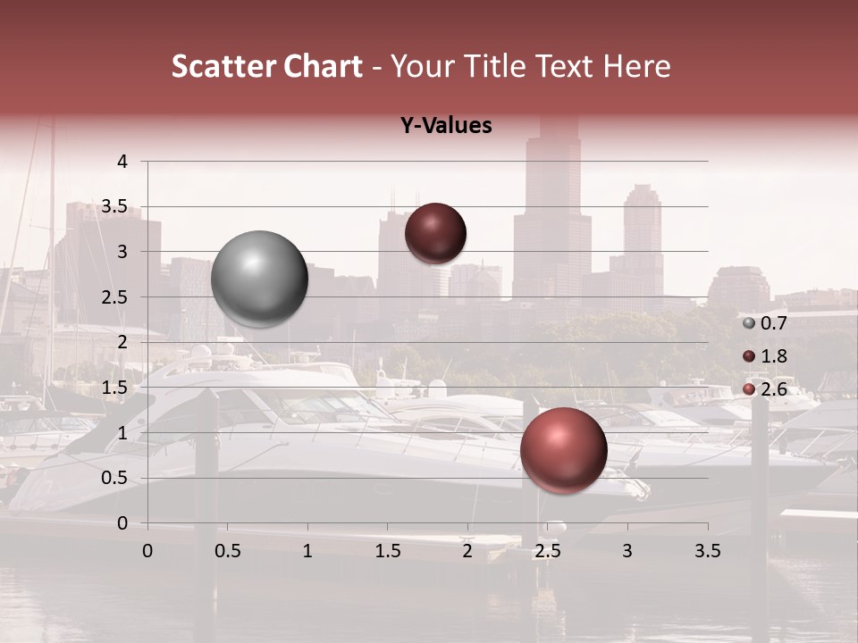 A Group Of Boats Are Docked In A Harbor PowerPoint Template