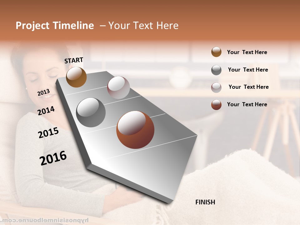 Fun Heart Outside PowerPoint Template