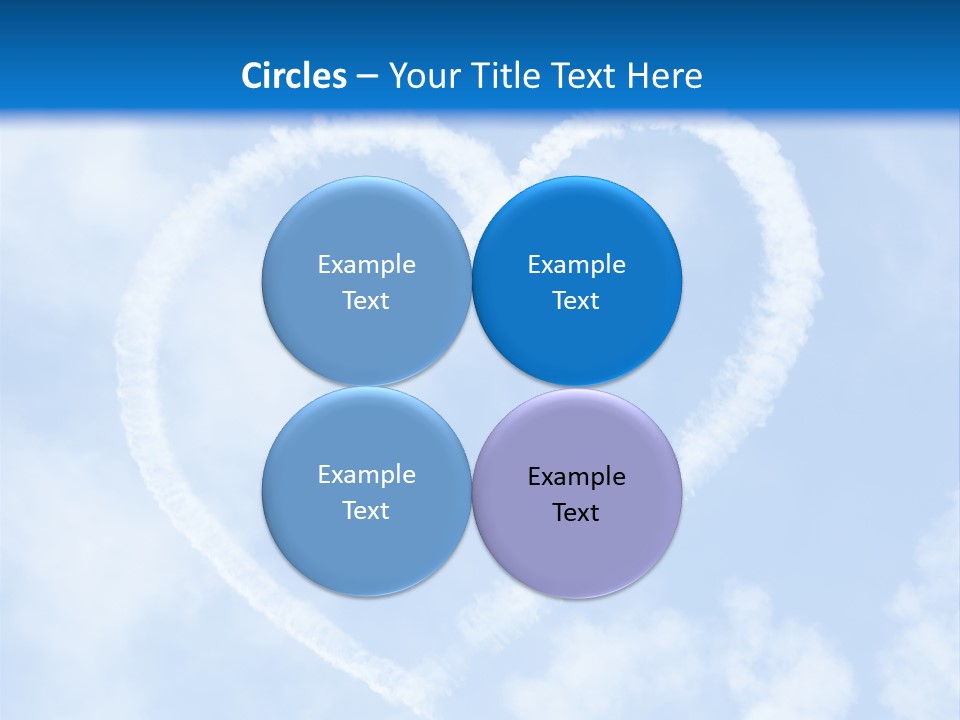 Fun Heart Outside PowerPoint Template