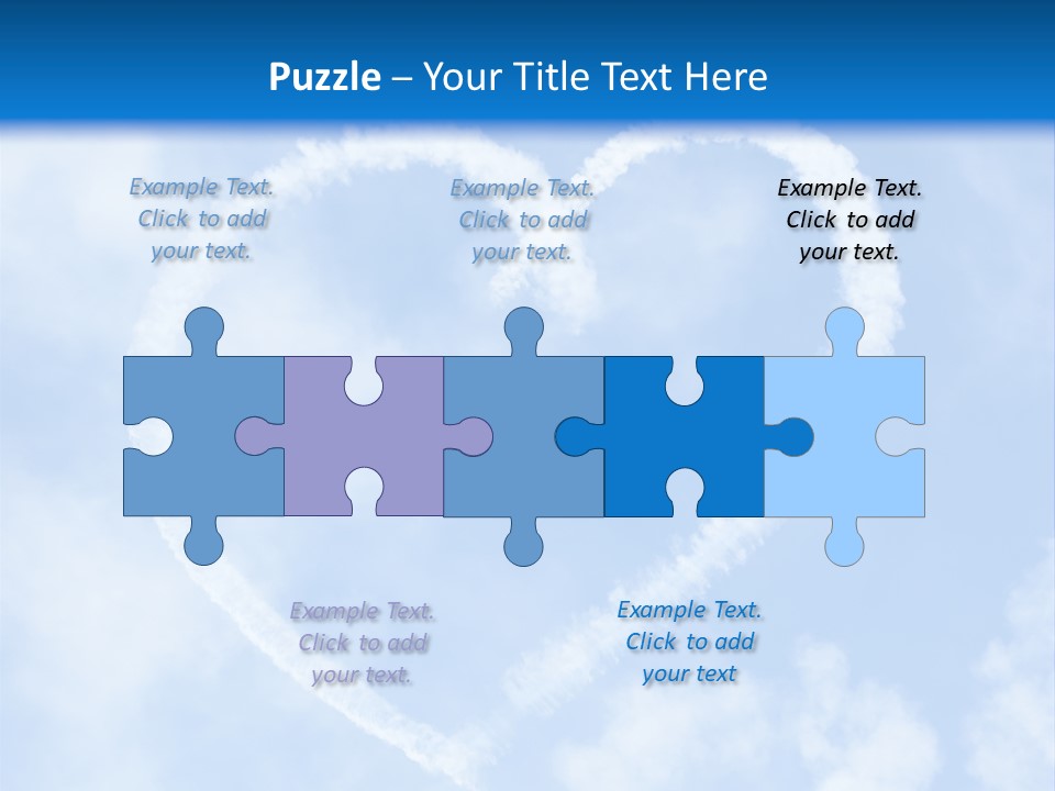 Fun Heart Outside PowerPoint Template