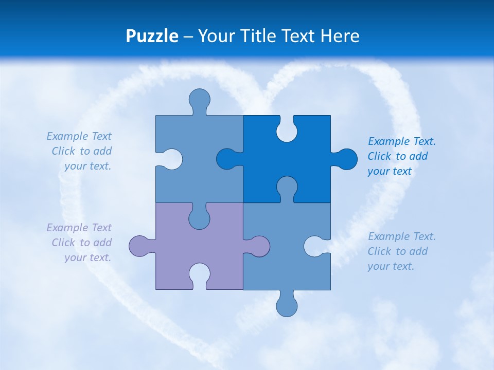 Fun Heart Outside PowerPoint Template
