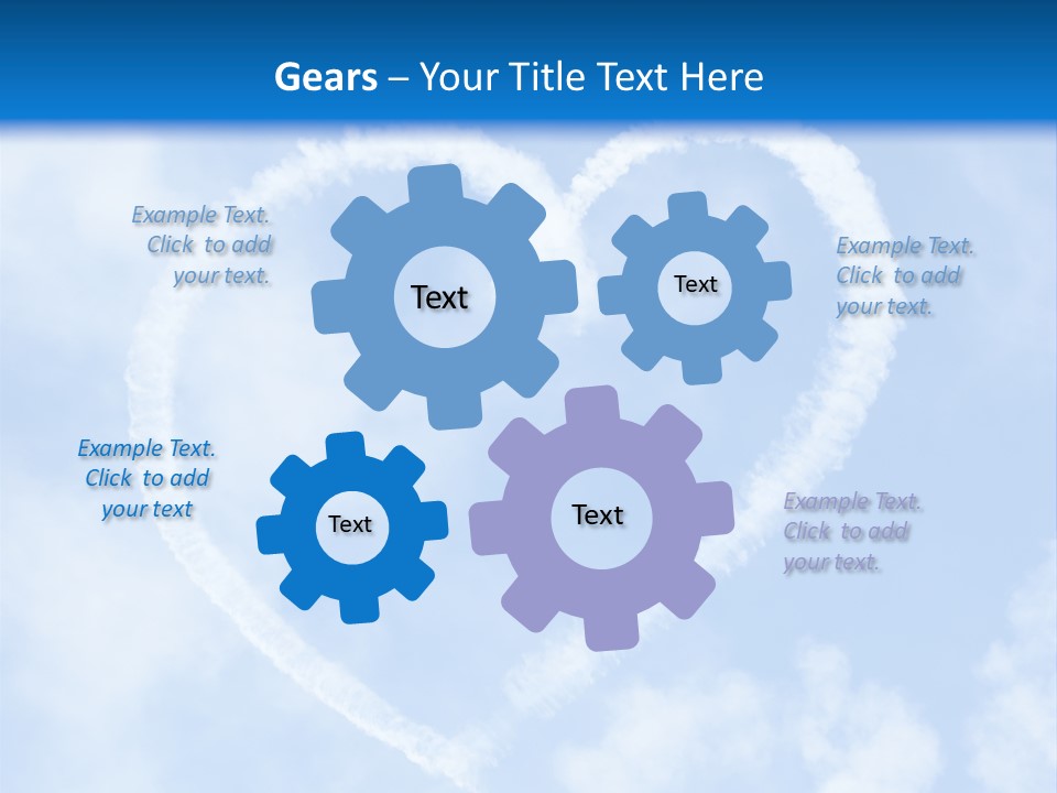 Fun Heart Outside PowerPoint Template