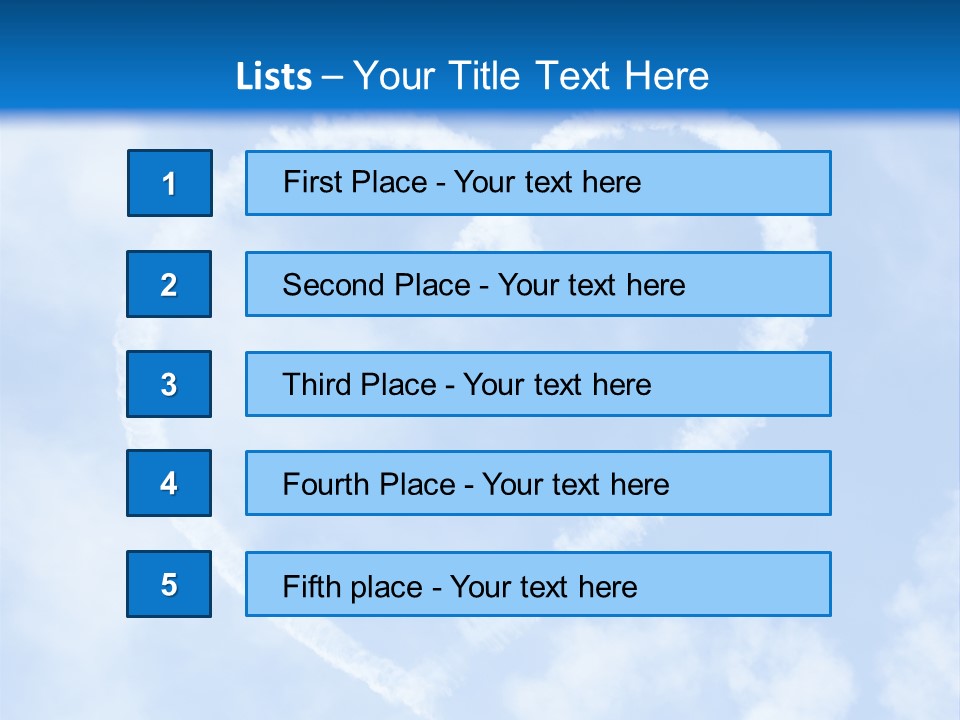 Fun Heart Outside PowerPoint Template