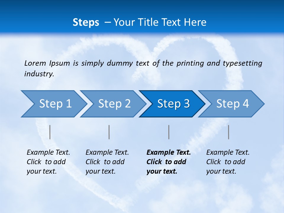 Fun Heart Outside PowerPoint Template