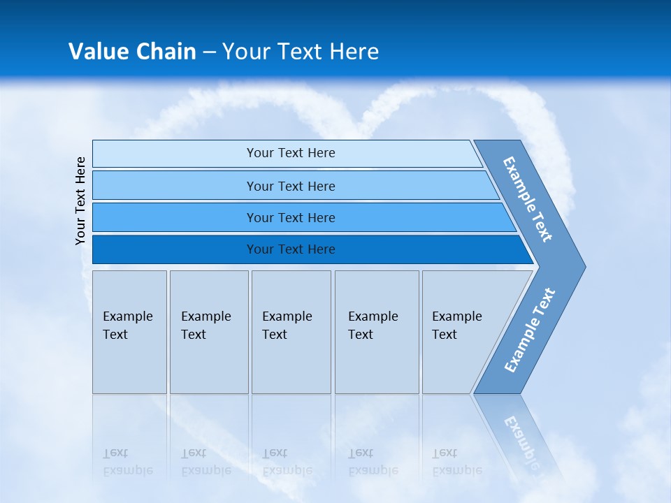 Fun Heart Outside PowerPoint Template