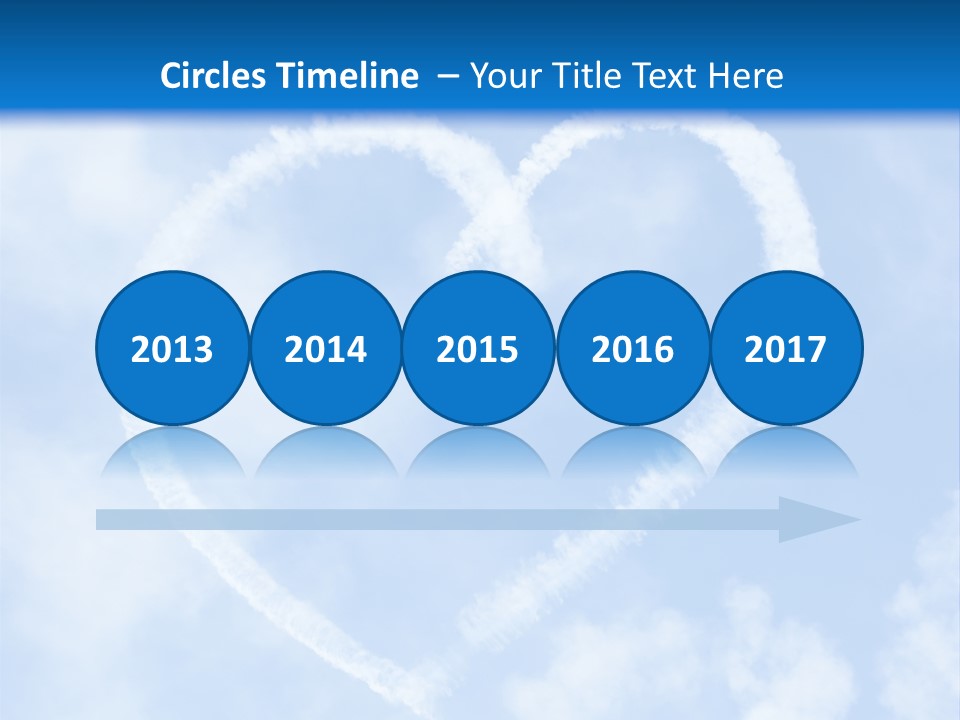 Fun Heart Outside PowerPoint Template