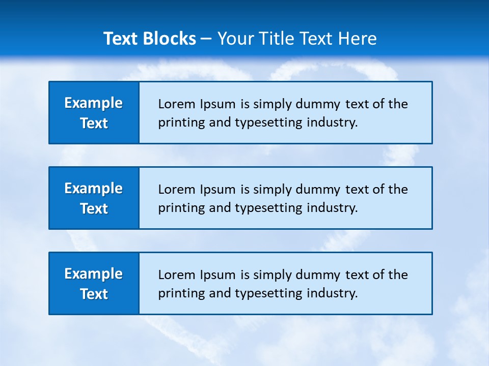 Fun Heart Outside PowerPoint Template