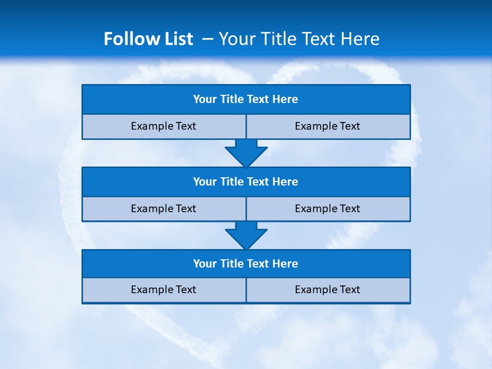 Fun Heart Outside PowerPoint Template