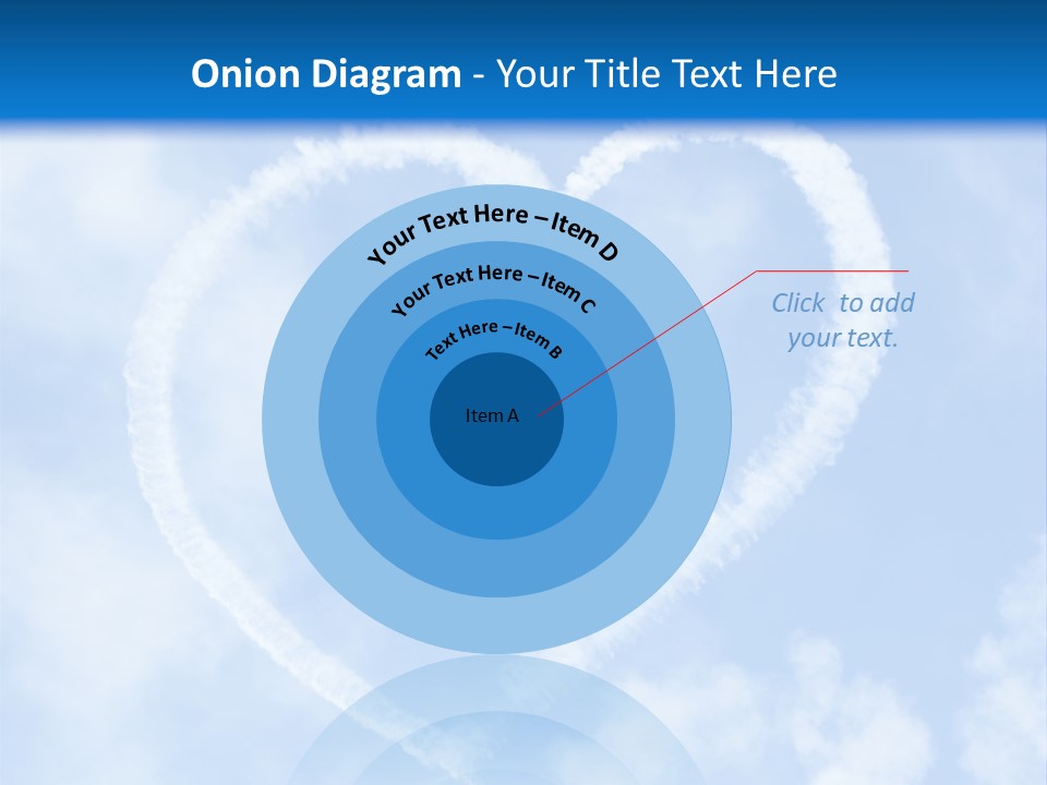 Fun Heart Outside PowerPoint Template