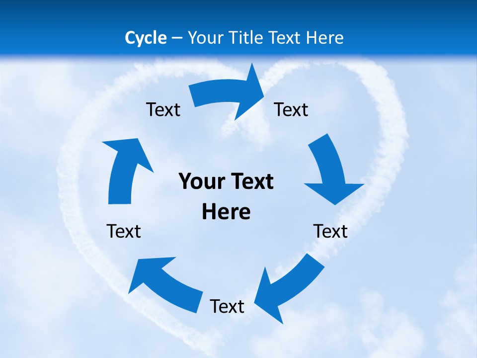 Fun Heart Outside PowerPoint Template