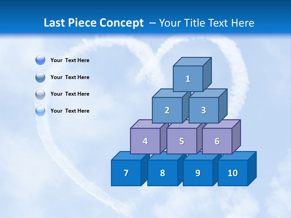 Fun Heart Outside PowerPoint Template