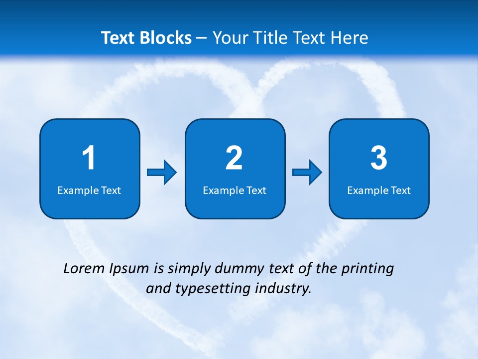 Fun Heart Outside PowerPoint Template
