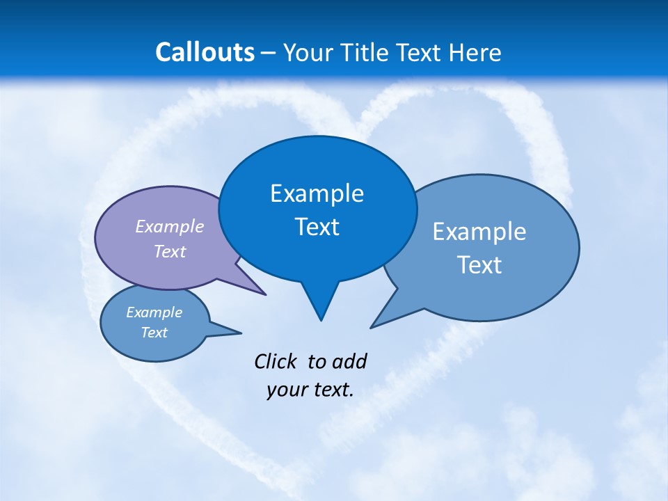Fun Heart Outside PowerPoint Template