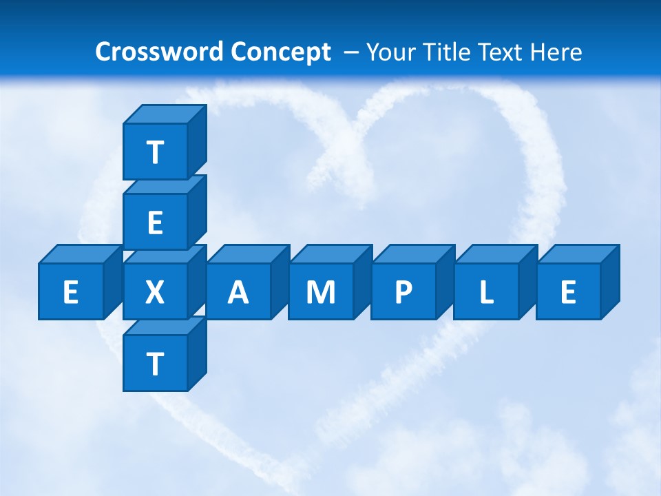 Fun Heart Outside PowerPoint Template