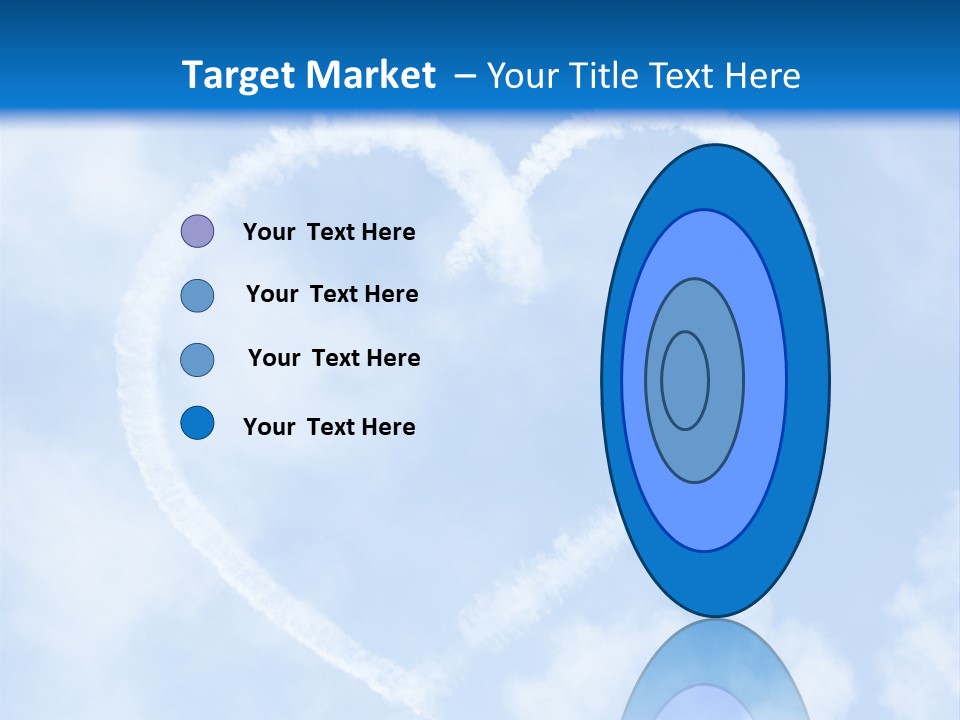 Fun Heart Outside PowerPoint Template