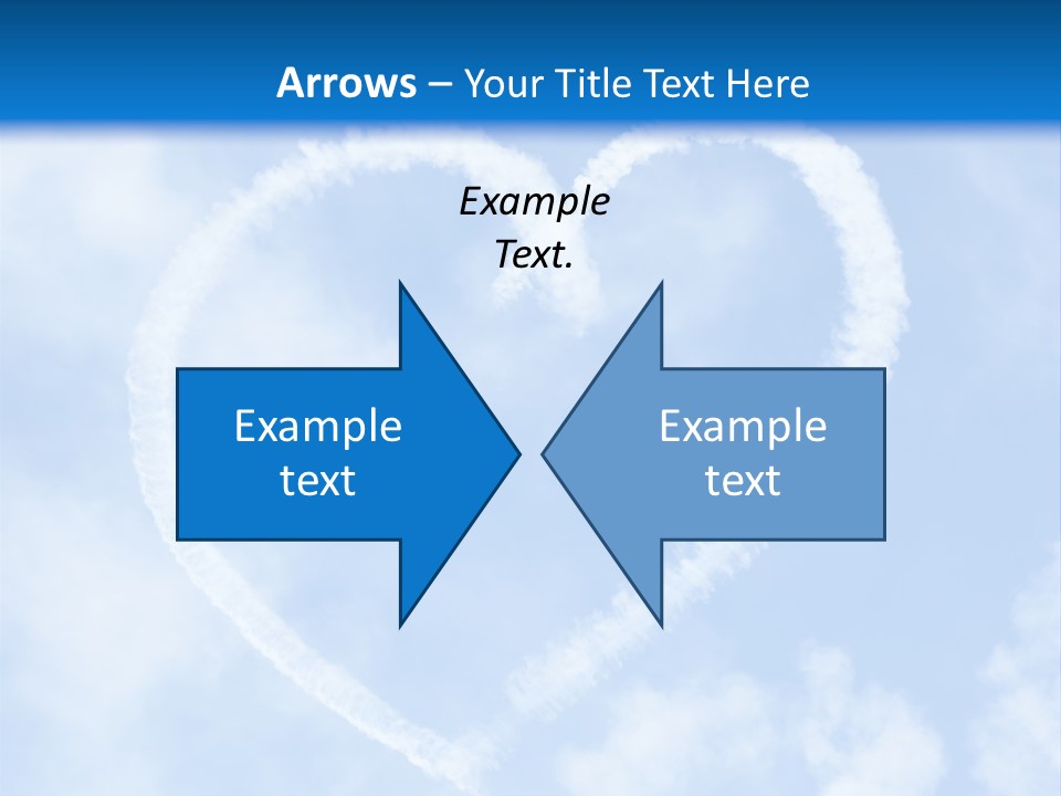 Fun Heart Outside PowerPoint Template