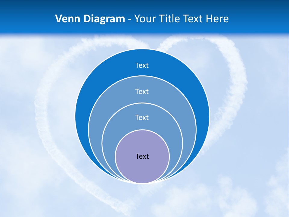 Fun Heart Outside PowerPoint Template