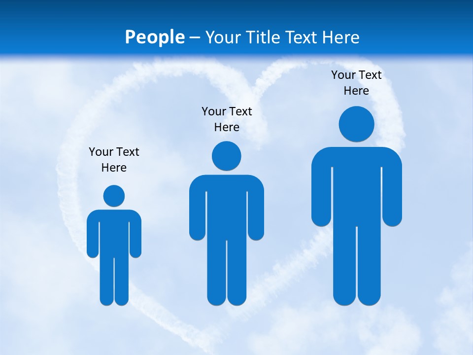 Fun Heart Outside PowerPoint Template