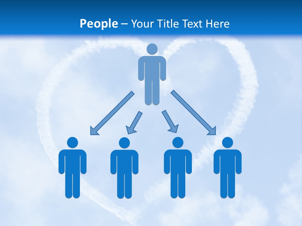 Fun Heart Outside PowerPoint Template