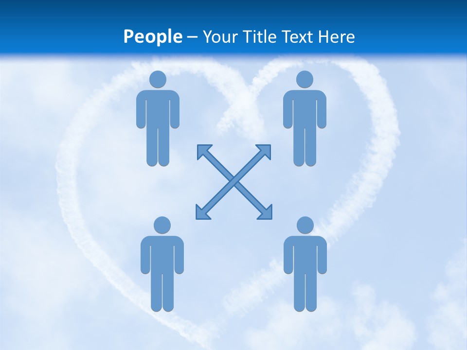 Fun Heart Outside PowerPoint Template