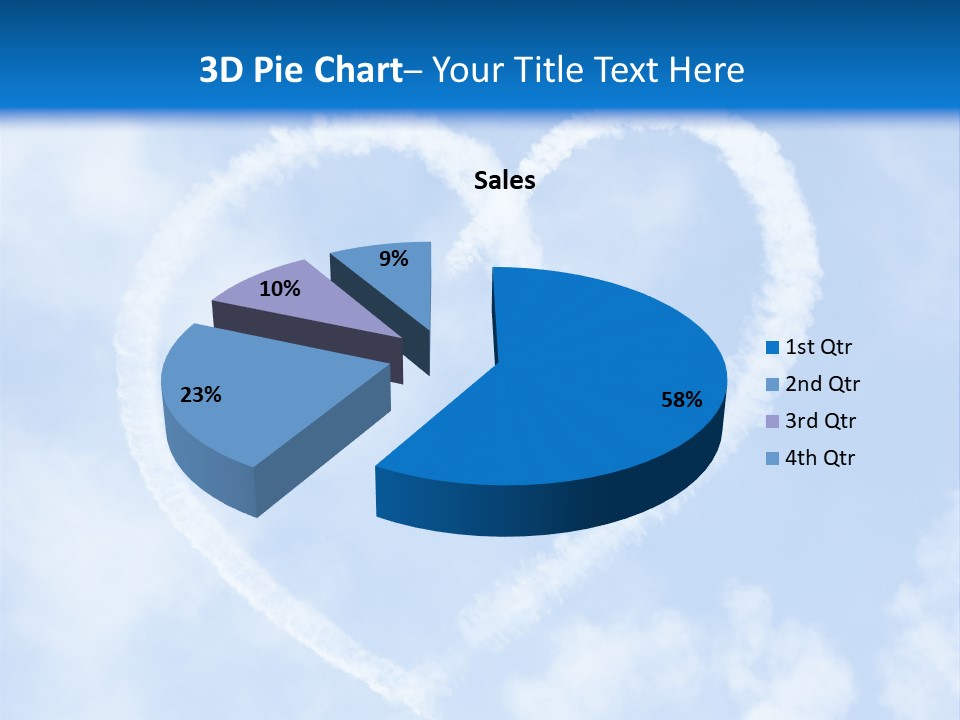 Fun Heart Outside PowerPoint Template