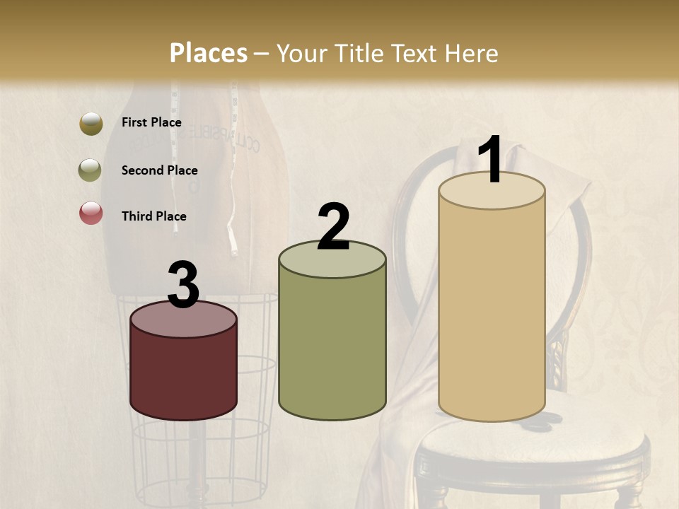 Symbol Satin Accessory PowerPoint Template