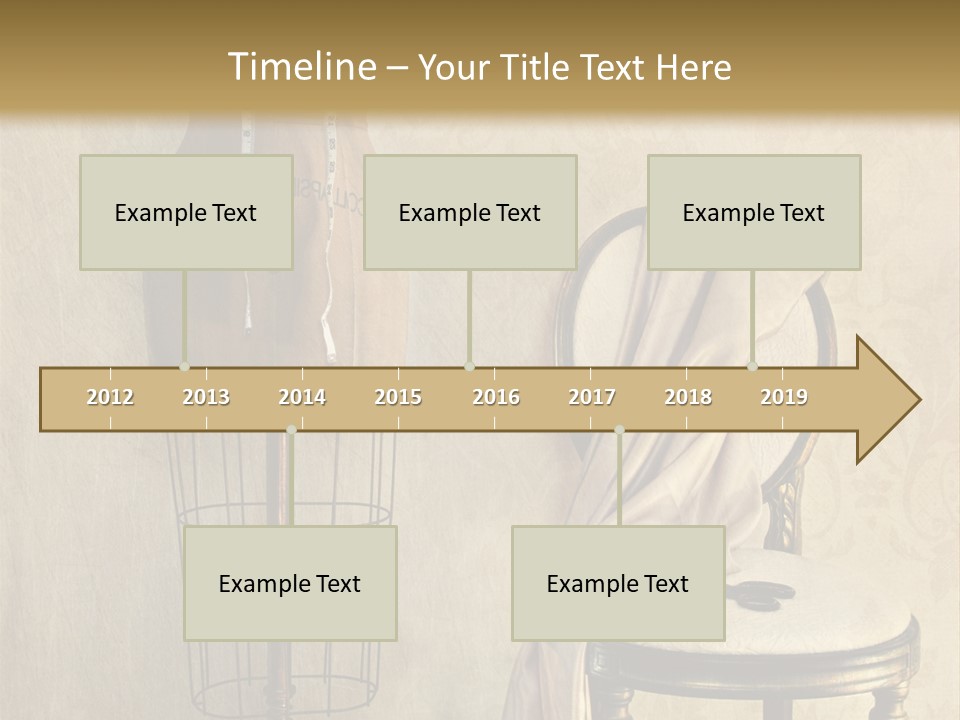 Symbol Satin Accessory PowerPoint Template