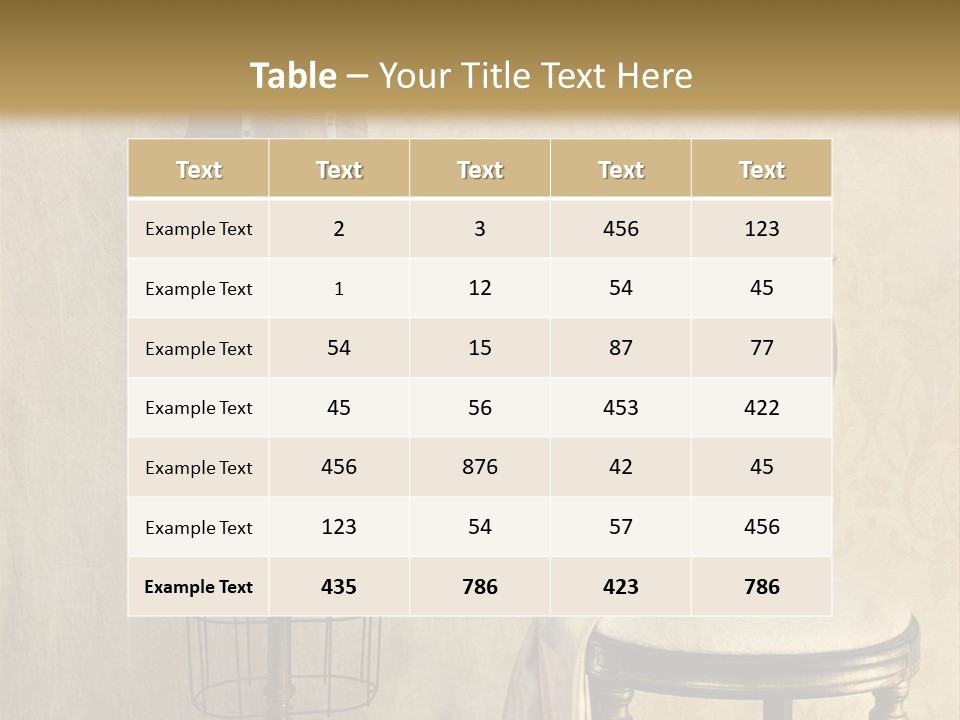 Symbol Satin Accessory PowerPoint Template