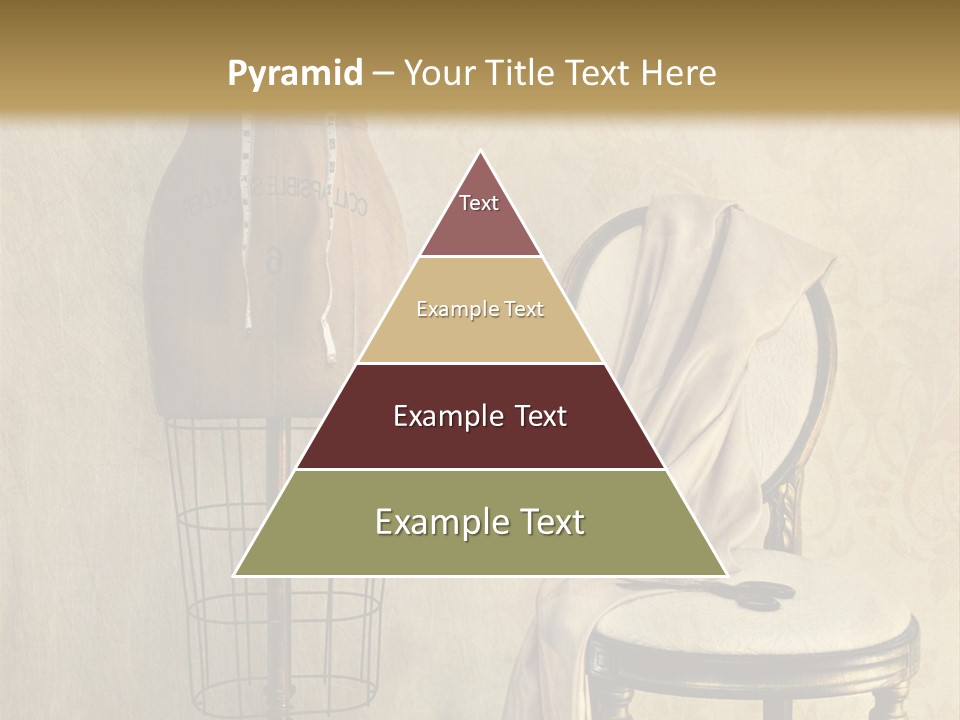 Symbol Satin Accessory PowerPoint Template