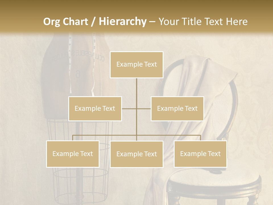 Symbol Satin Accessory PowerPoint Template