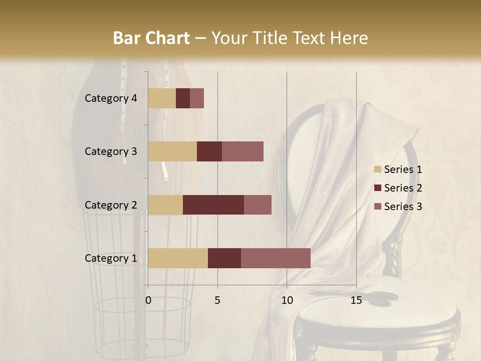 Symbol Satin Accessory PowerPoint Template