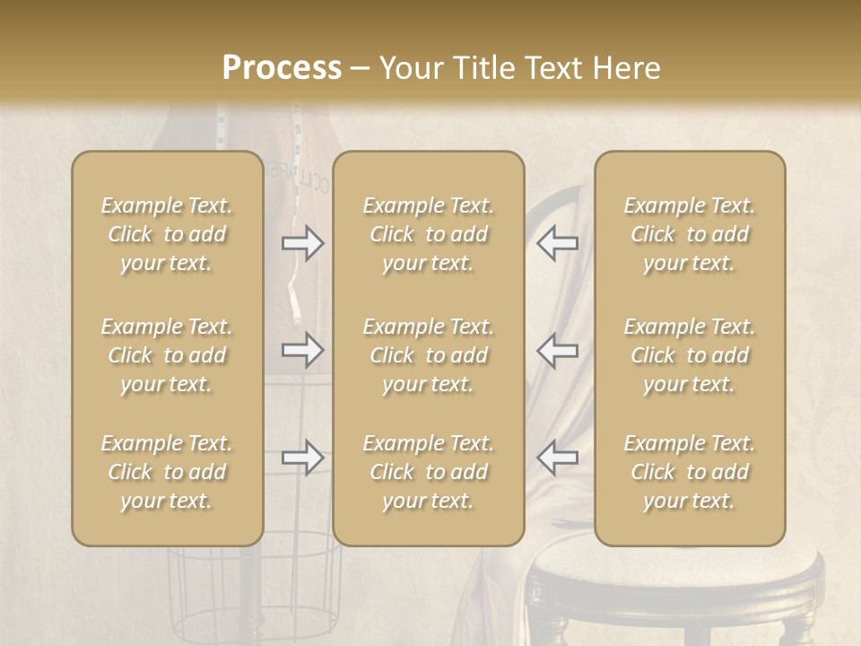 Symbol Satin Accessory PowerPoint Template