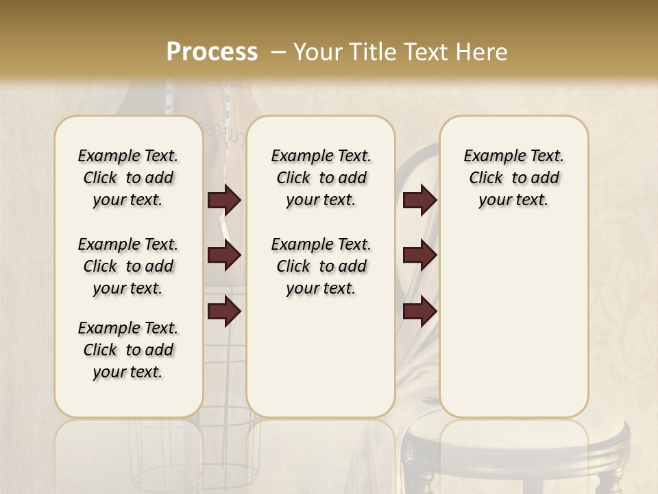 Symbol Satin Accessory PowerPoint Template