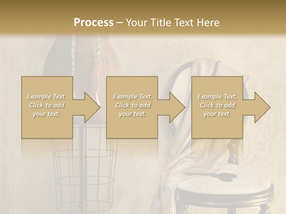 Symbol Satin Accessory PowerPoint Template