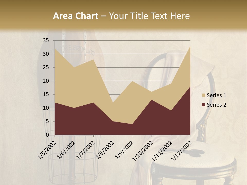 Symbol Satin Accessory PowerPoint Template