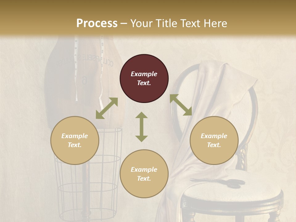 Symbol Satin Accessory PowerPoint Template