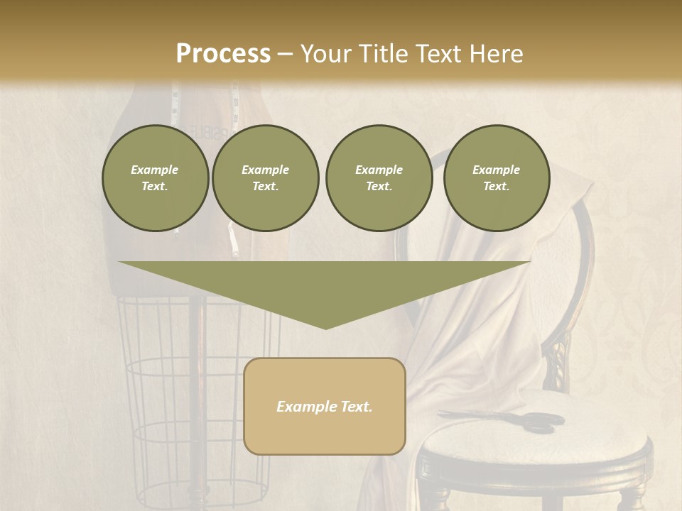 Symbol Satin Accessory PowerPoint Template