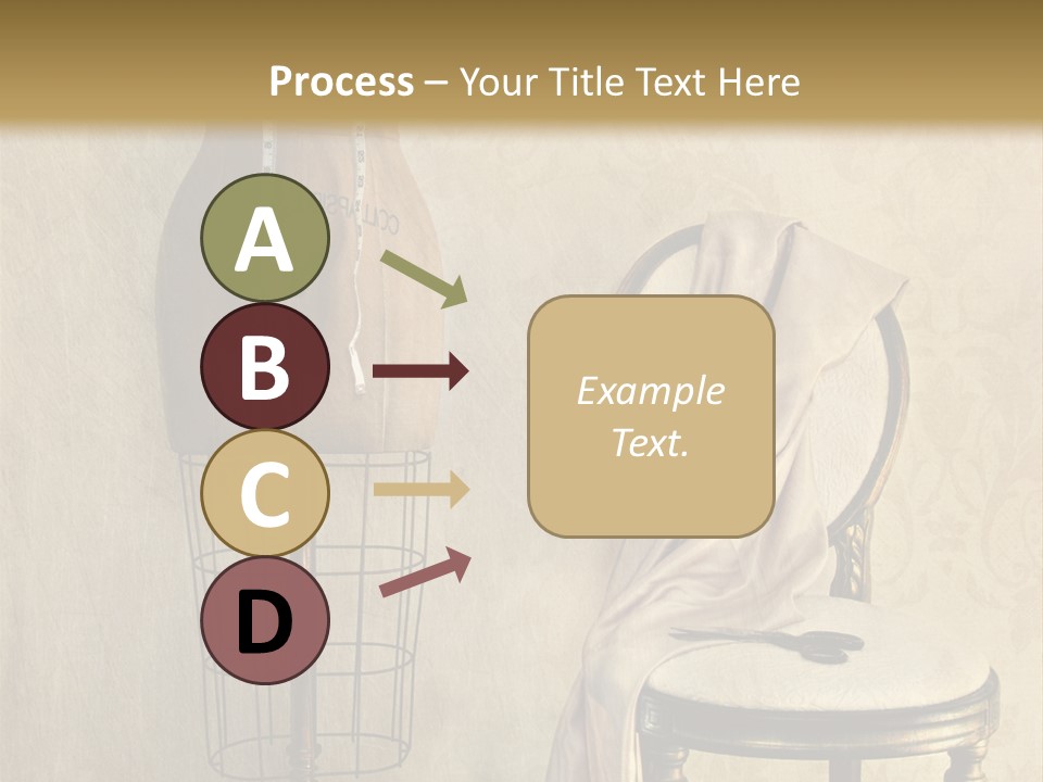 Symbol Satin Accessory PowerPoint Template
