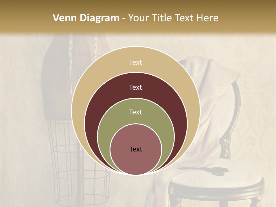 Symbol Satin Accessory PowerPoint Template