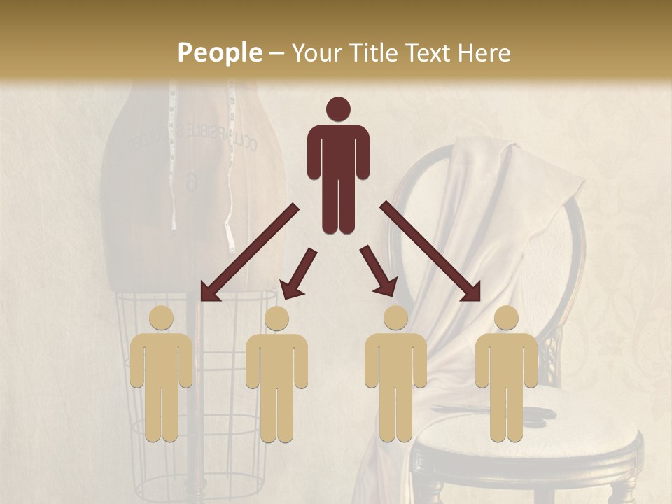 Symbol Satin Accessory PowerPoint Template