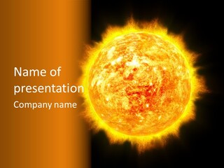 Expansion Stardust Telescope PowerPoint Template