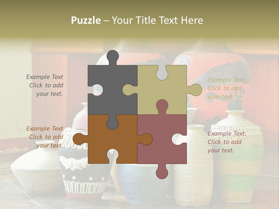 Pot Chinaware Culture PowerPoint Template