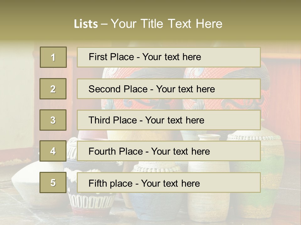 Pot Chinaware Culture PowerPoint Template