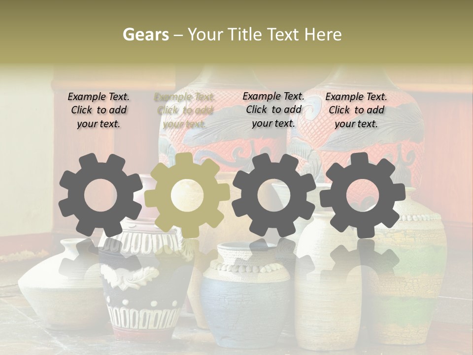 Pot Chinaware Culture PowerPoint Template