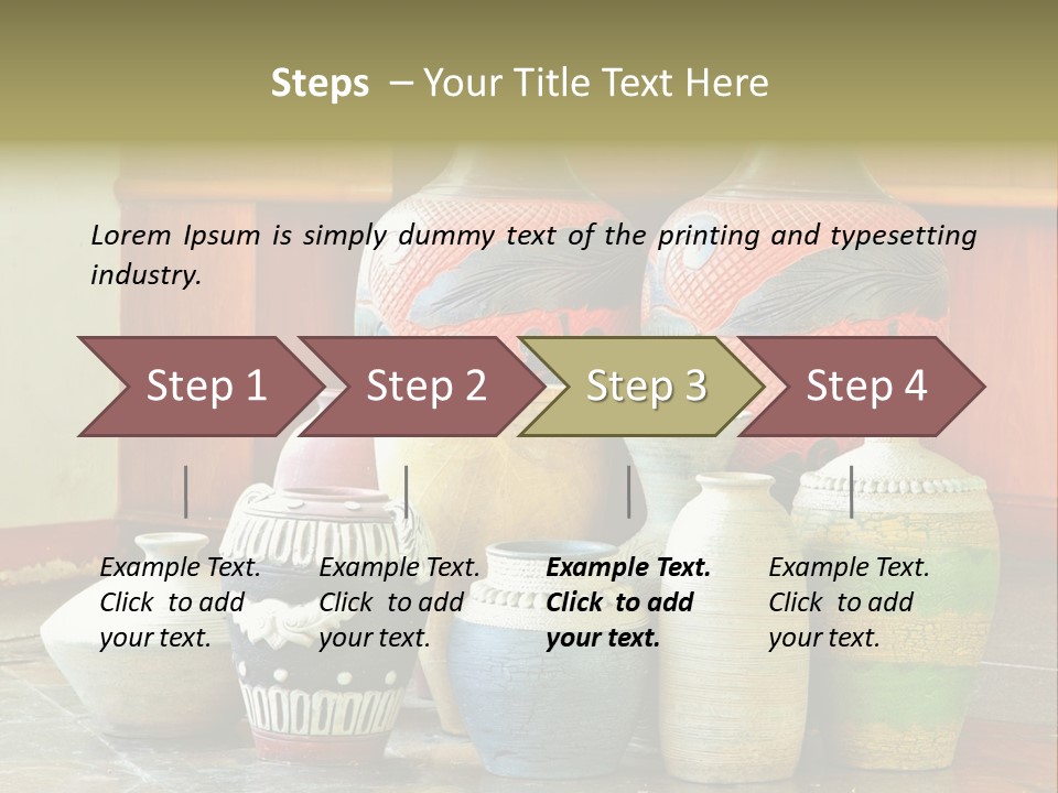 Pot Chinaware Culture PowerPoint Template