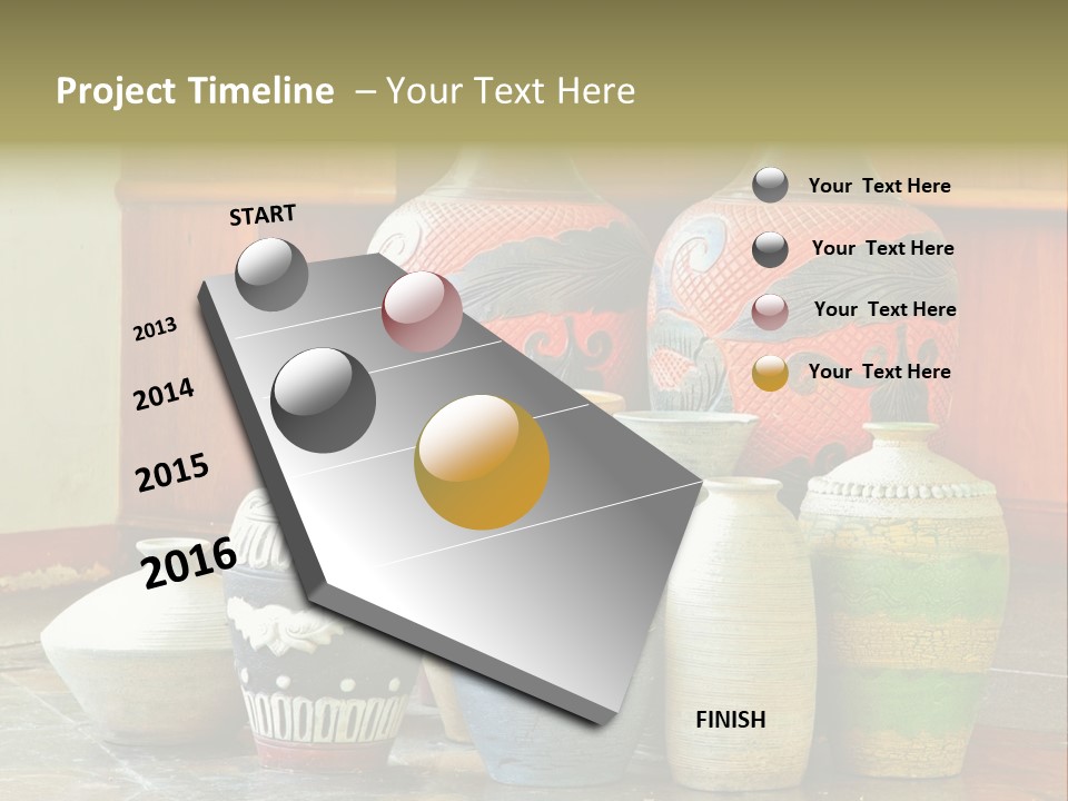 Pot Chinaware Culture PowerPoint Template