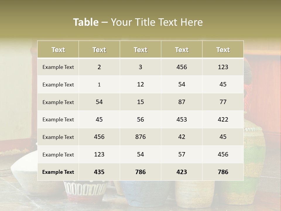 Pot Chinaware Culture PowerPoint Template